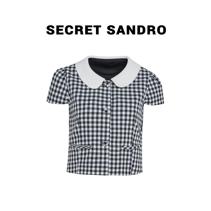 【空白格】 Secret Sandro 楚楚 上衣 S55202027C