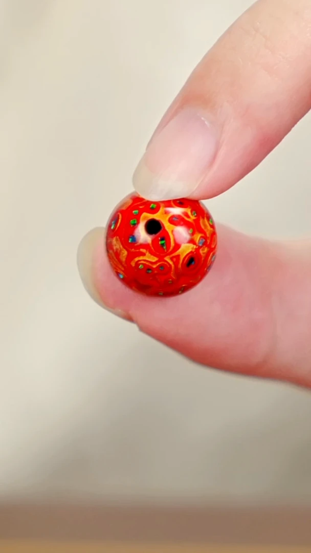 疯子大漆中国红满欧15mm