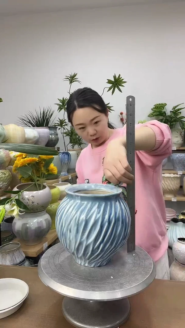 11.14陶瓷花盆直播链接高.19      口12