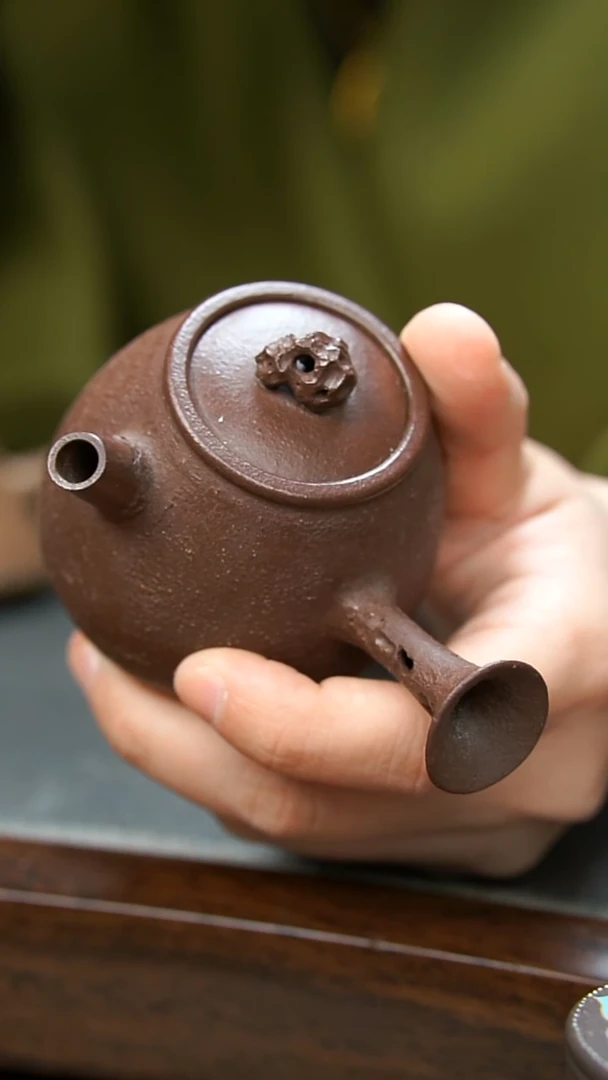 【闪购商品】紫砂茶壶紫泥侧把壶