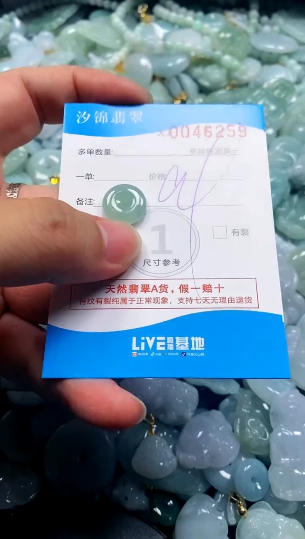颈饰未镶嵌翡翠闪购商品0046259