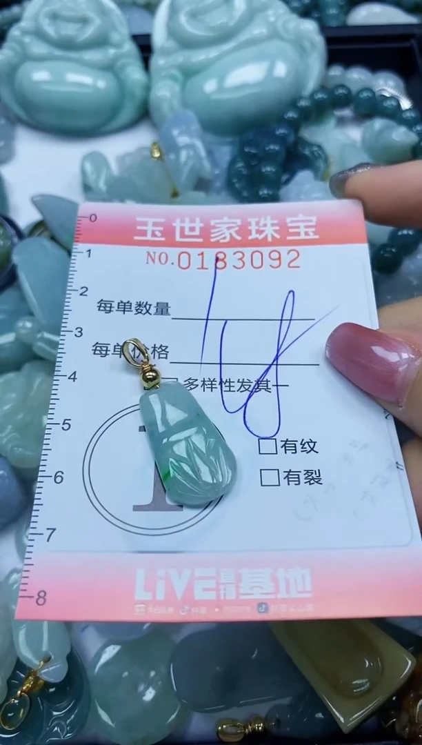 【闪购商品】翡翠颈饰未镶嵌闪购0183092
