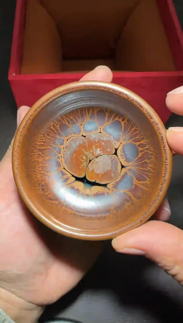 茶盏146号黄涛火莲