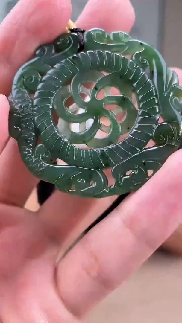 和田玉未镶嵌颈饰多样性拍一发一001097