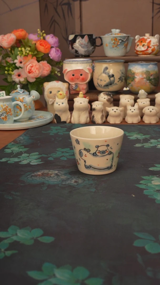 柯柯  卡皮巴拉猪口杯