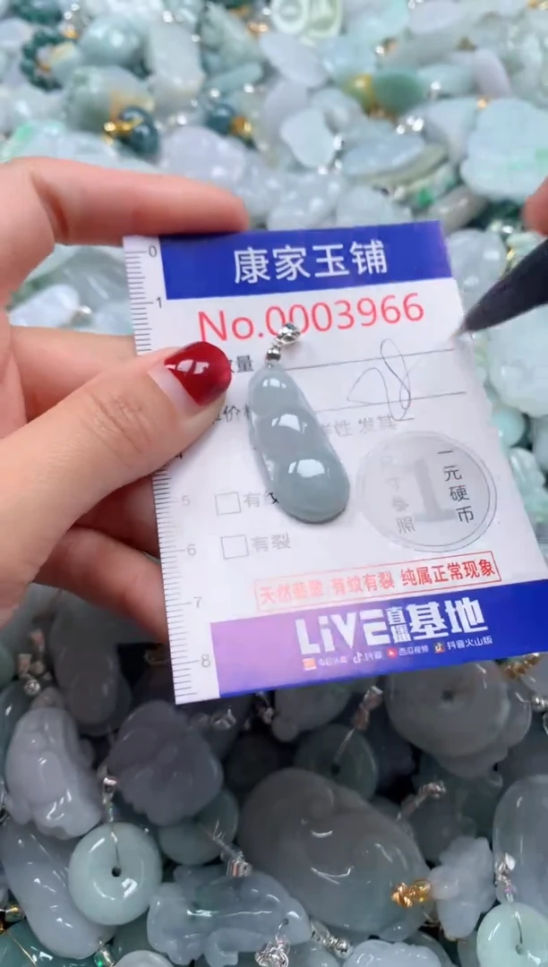 颈饰未镶嵌翡翠3966