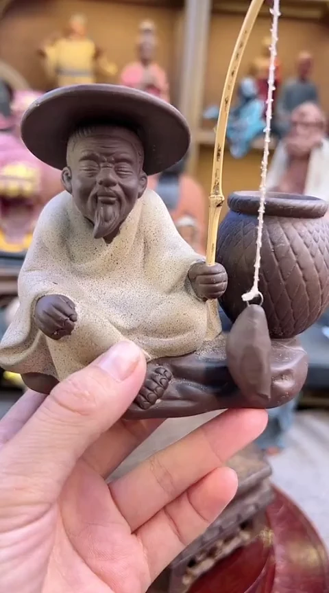 紫砂茶宠器闵茶宠摆件