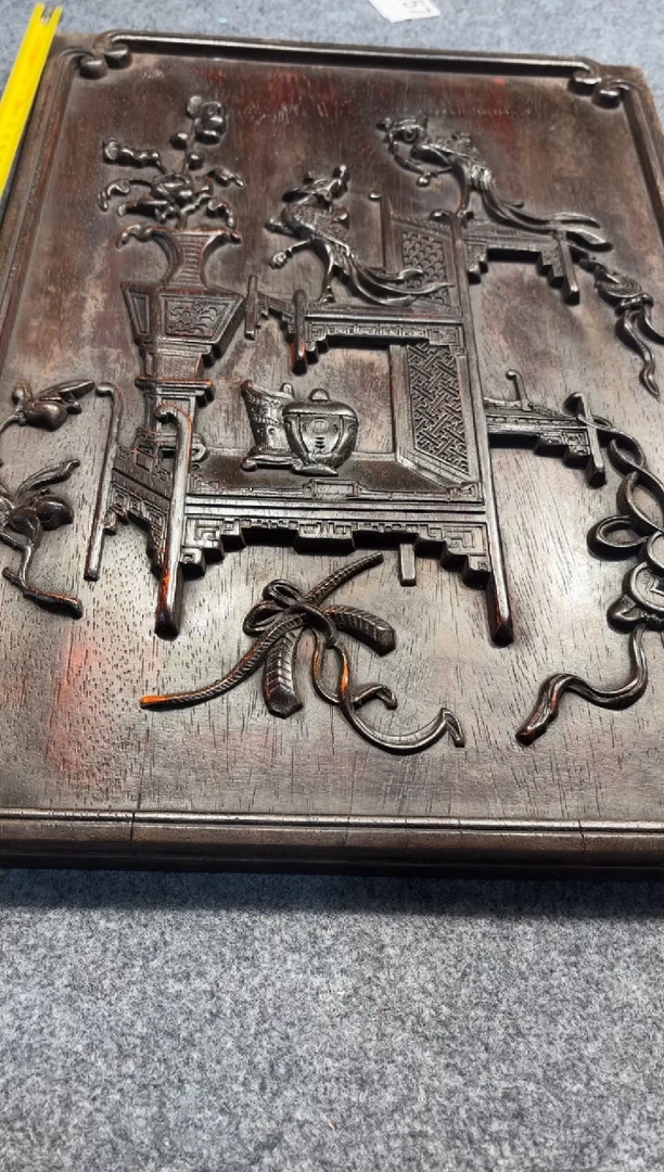 【闪购商品】花梨木类拆件雕刻板 以直播间截图为准D203