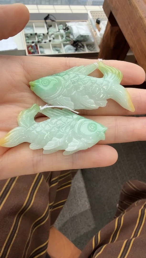 未镶嵌挂件翡翠?****?A货翡翠多样性孤品