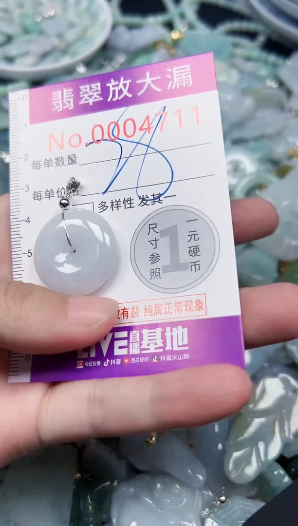 颈饰未镶嵌翡翠4711