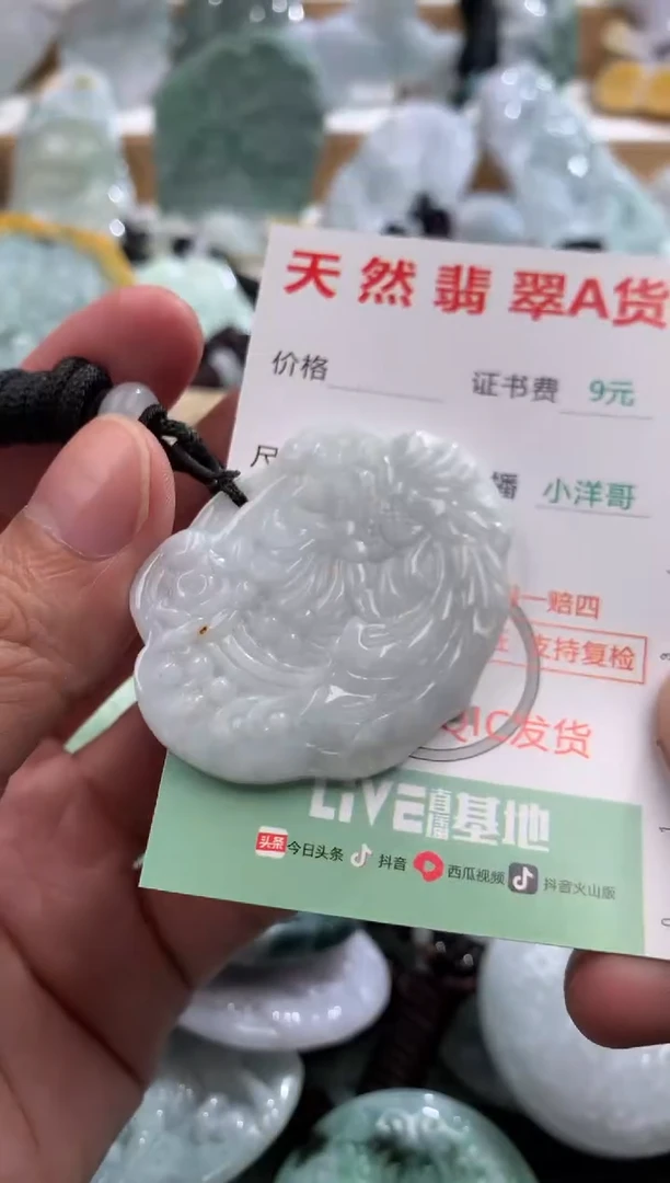 吊坠(不含链)未镶嵌翡翠1