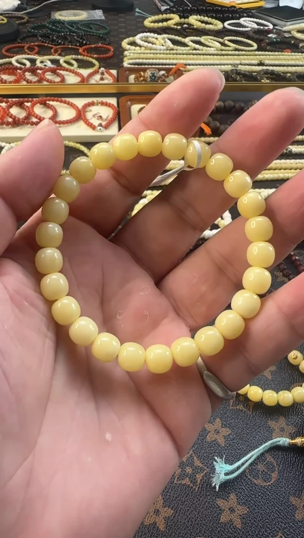 手串蜜蜡未镶嵌A***e8mm老型多样性发其一