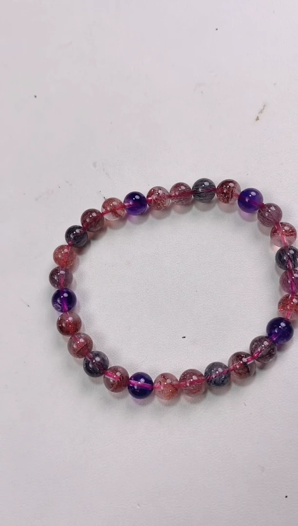 【闪购商品】水晶超七单圈7*未镶嵌多人多样性发其一