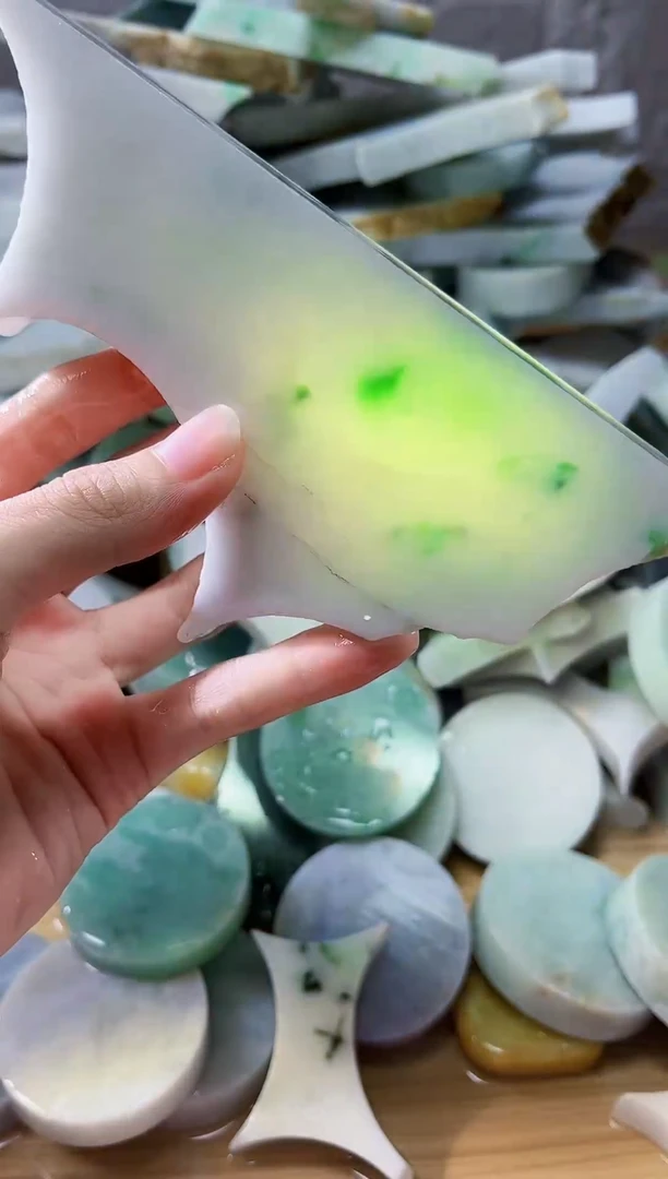 裸石翡翠翡翠a货正品玉石南陈801