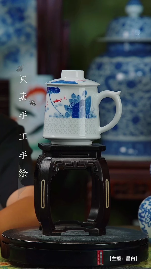 瓷片景德镇手工手绘陶瓷