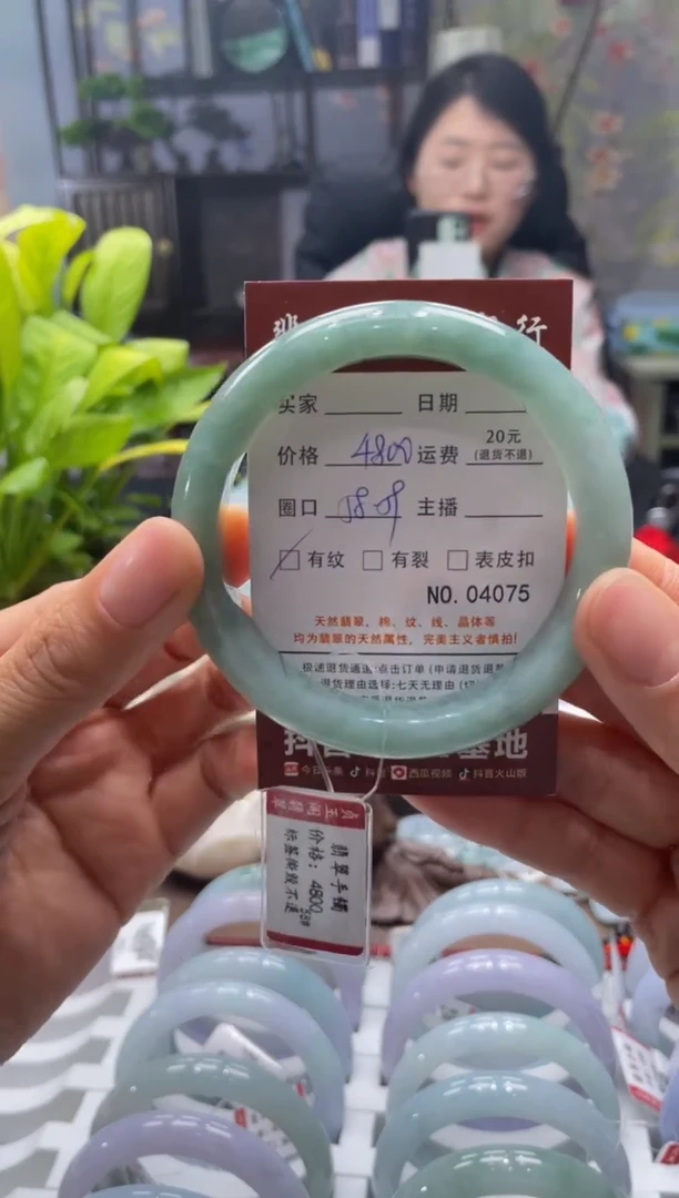 未镶嵌手镯翡翠4075****