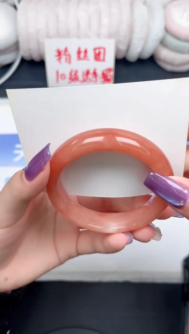 未镶嵌手镯石英质玉84-55.5