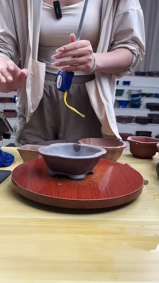 紫砂花盆紫砂花盆精品花盆微瑕