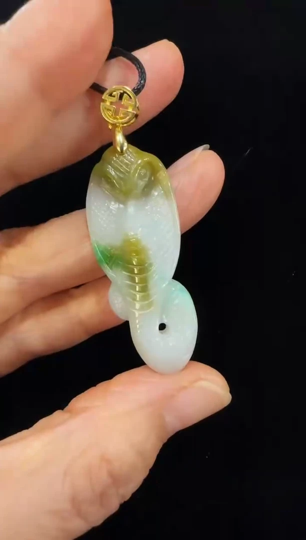 颈饰未镶嵌翡翠国风