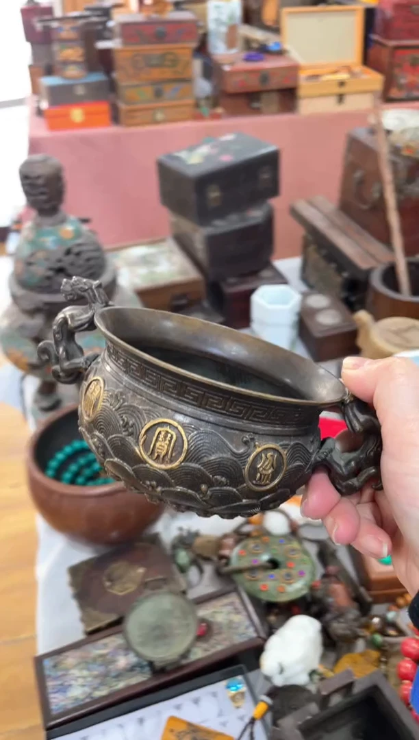 【闪购商品】1 宫廷影视老旧工艺摆件