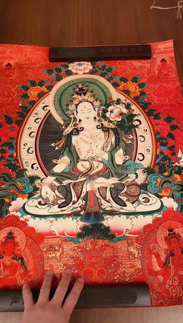 装裱画精美唐卡tk16036