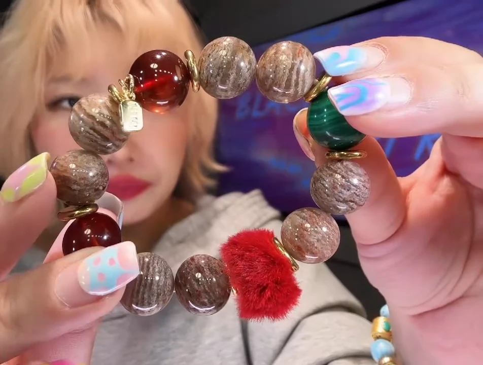 未镶嵌戒指水晶黑糖kiki