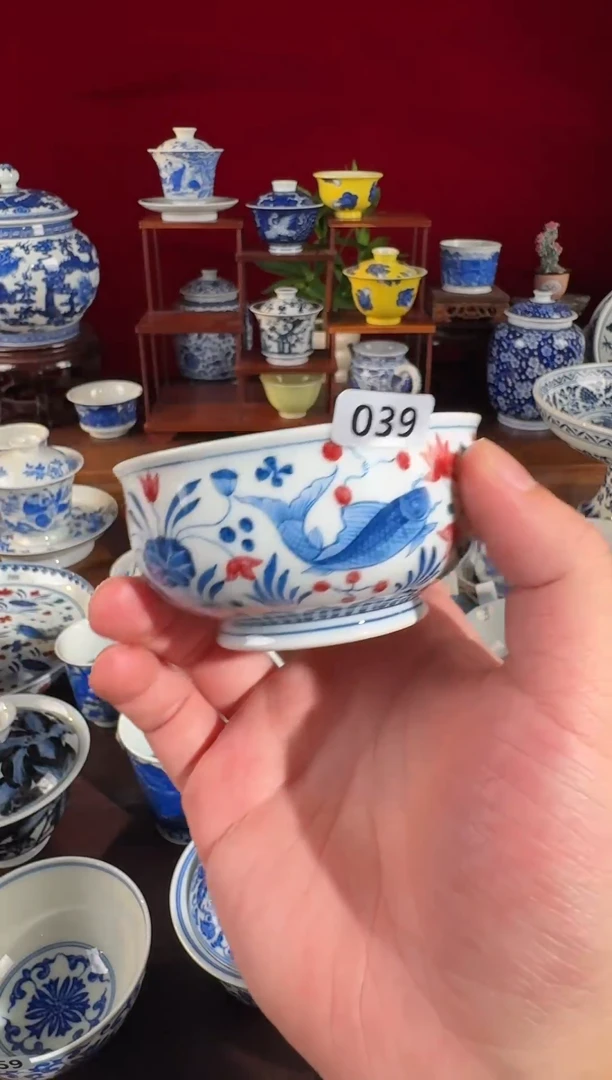 T****e不二说瓷纯手绘杯