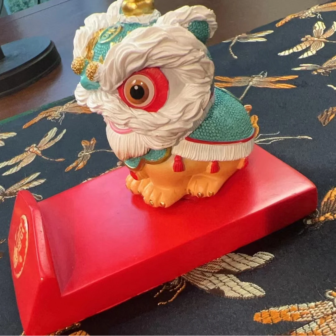 【见珊】醒狮树脂手机支架（Q7299）