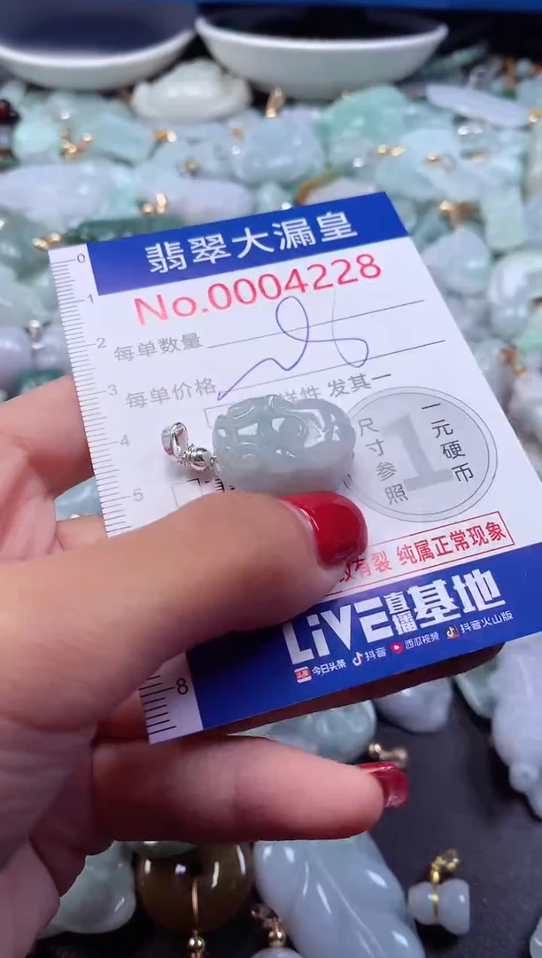 颈饰未镶嵌翡翠4228