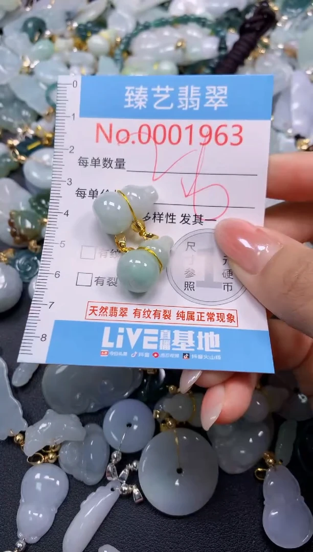 颈饰未镶嵌翡翠1963