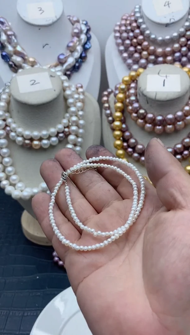 【闪购商品】淡水珍珠颈饰未镶嵌2218