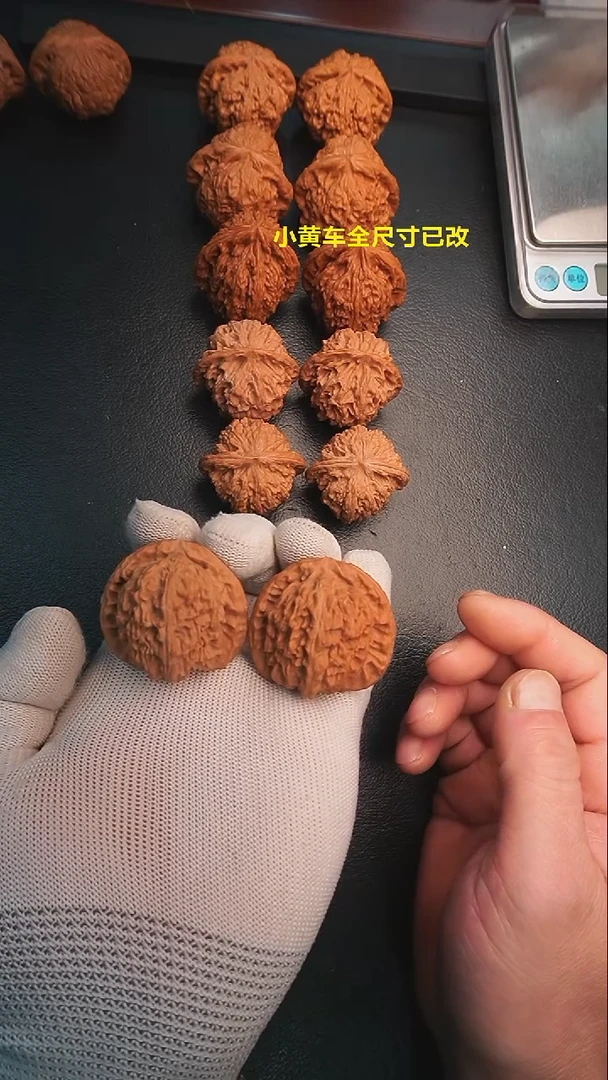 把件文玩核桃11号41白狮子