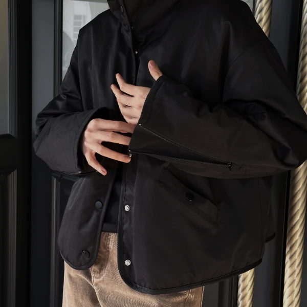 浪清/女装推荐  塔里克休闲立领夹克40819