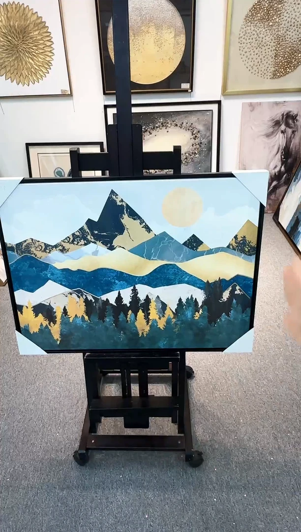 168现代艺术装饰画油画60cm*80cm