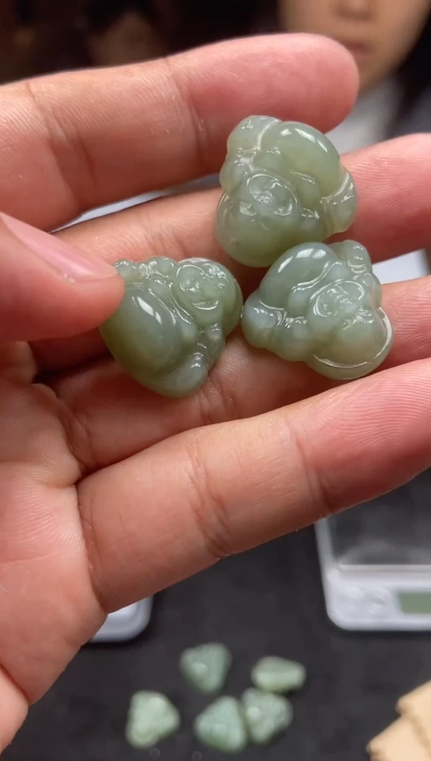 颈饰未镶嵌和田玉天然和田玉多样性发其一YY1669-126