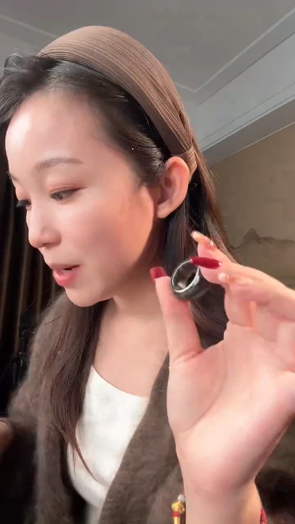 未镶嵌戒圈和田玉天然和田玉指环08