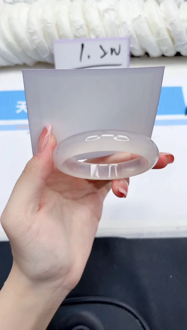 未镶嵌手镯石英质玉96-56-送女友