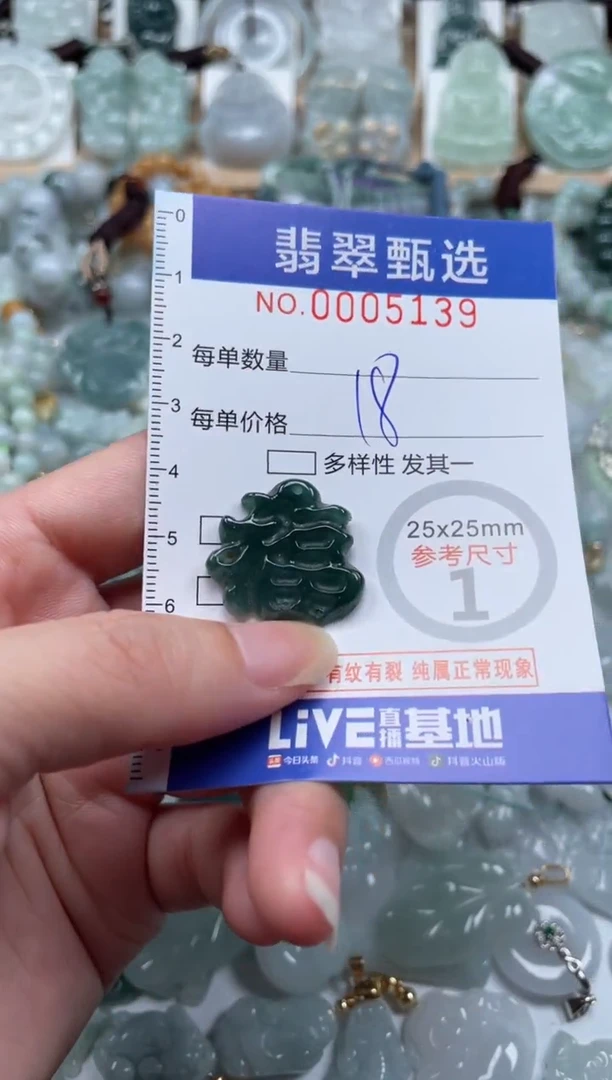 翡翠未镶嵌颈饰00..5139