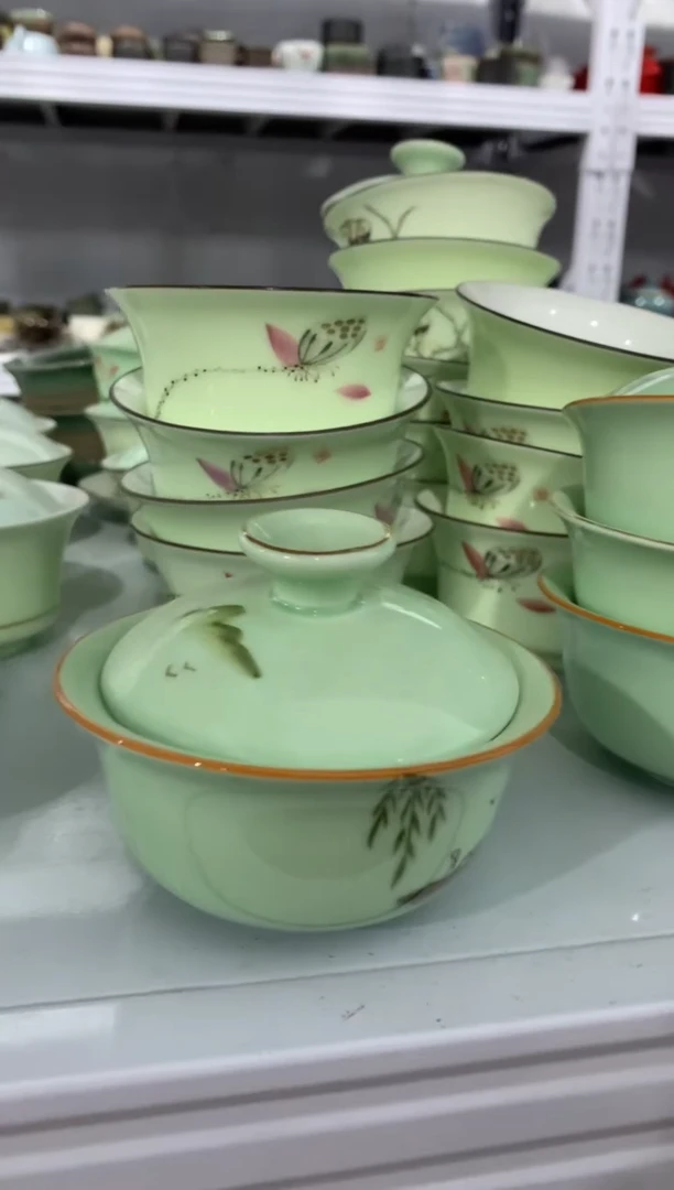 1微微瑕疵茶杯茶具盖碗【安全包装不带礼盒】