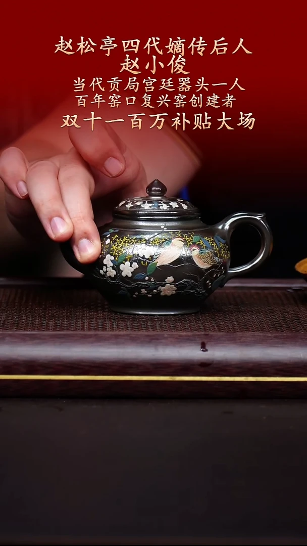 陶藏紫砂甄选-紫砂壶113