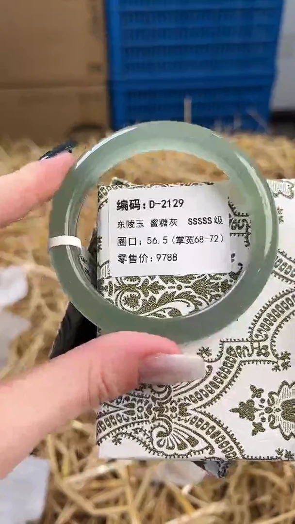 未镶嵌手镯石英质玉D-2129