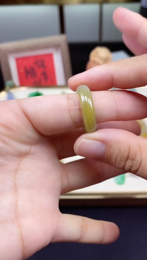 未镶嵌戒指翡翠戒指@@CMT