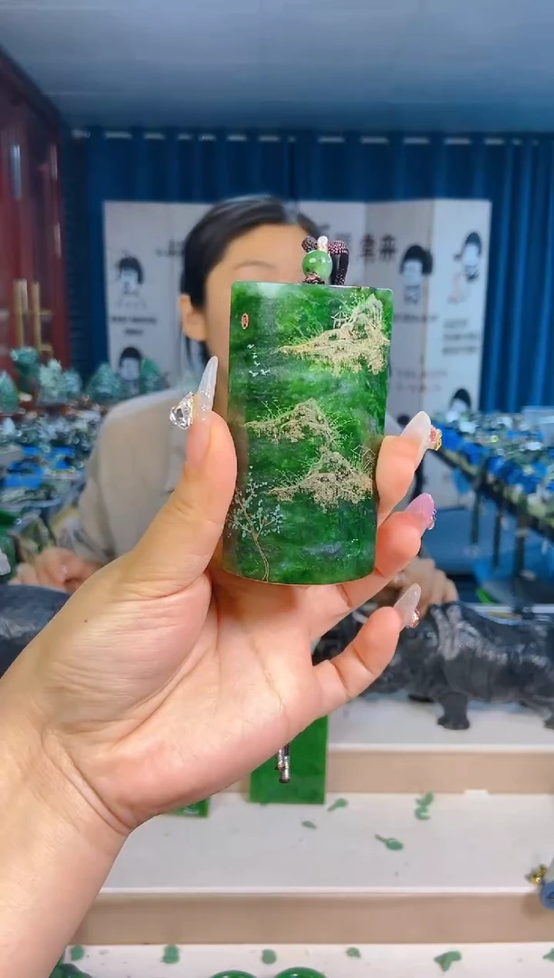 和田玉未镶嵌挂件1