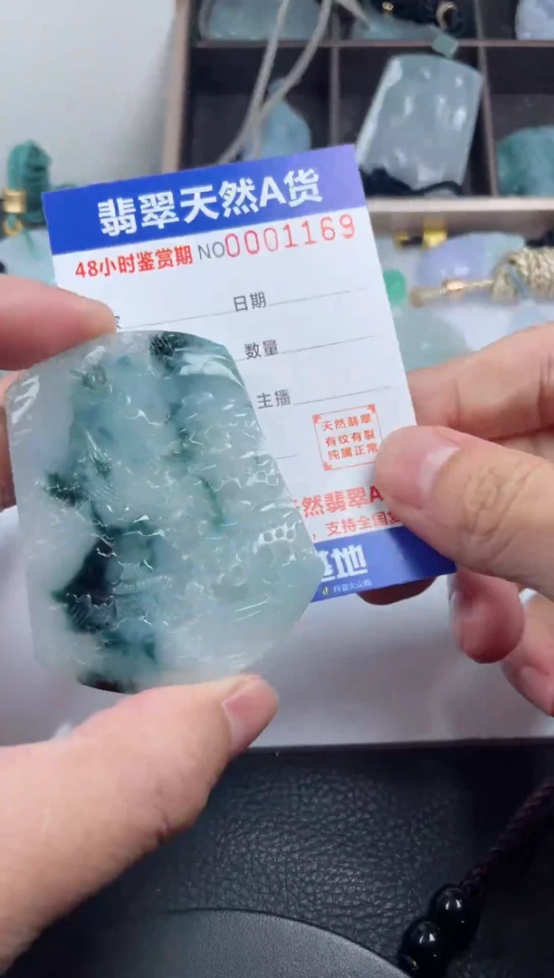 颈饰未镶嵌翡翠