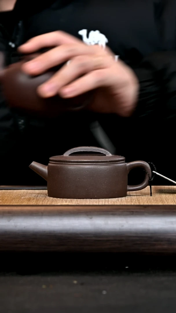 【闪购商品】紫砂茶壶EF15693 汉瓦 天青