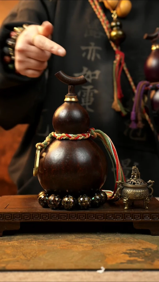 135大漆一物一拍记葫堂出品【不带手串】