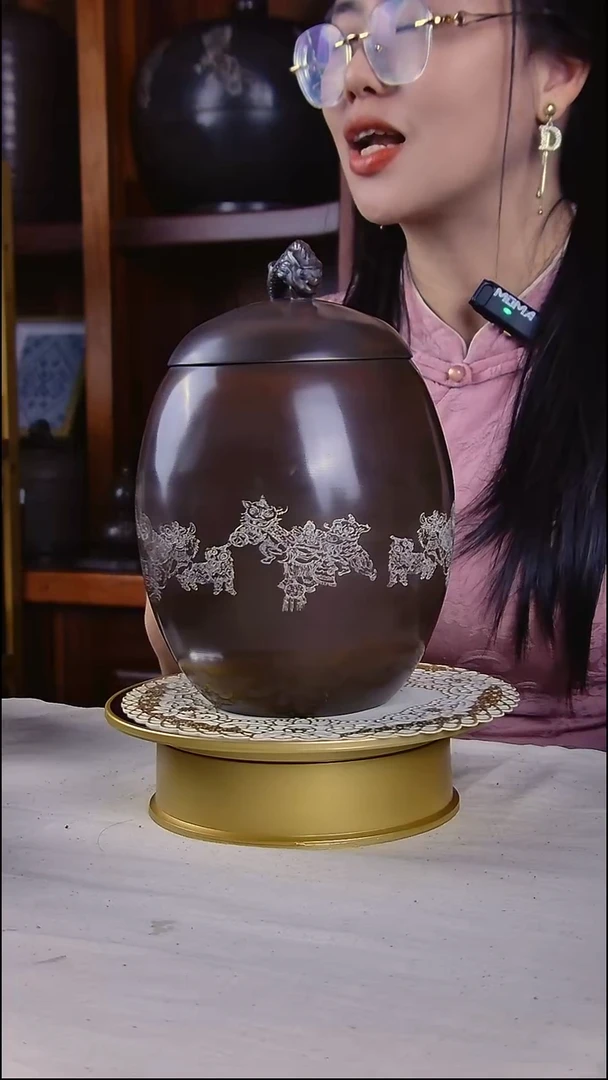 坭兴陶龙蛋罐手工制作