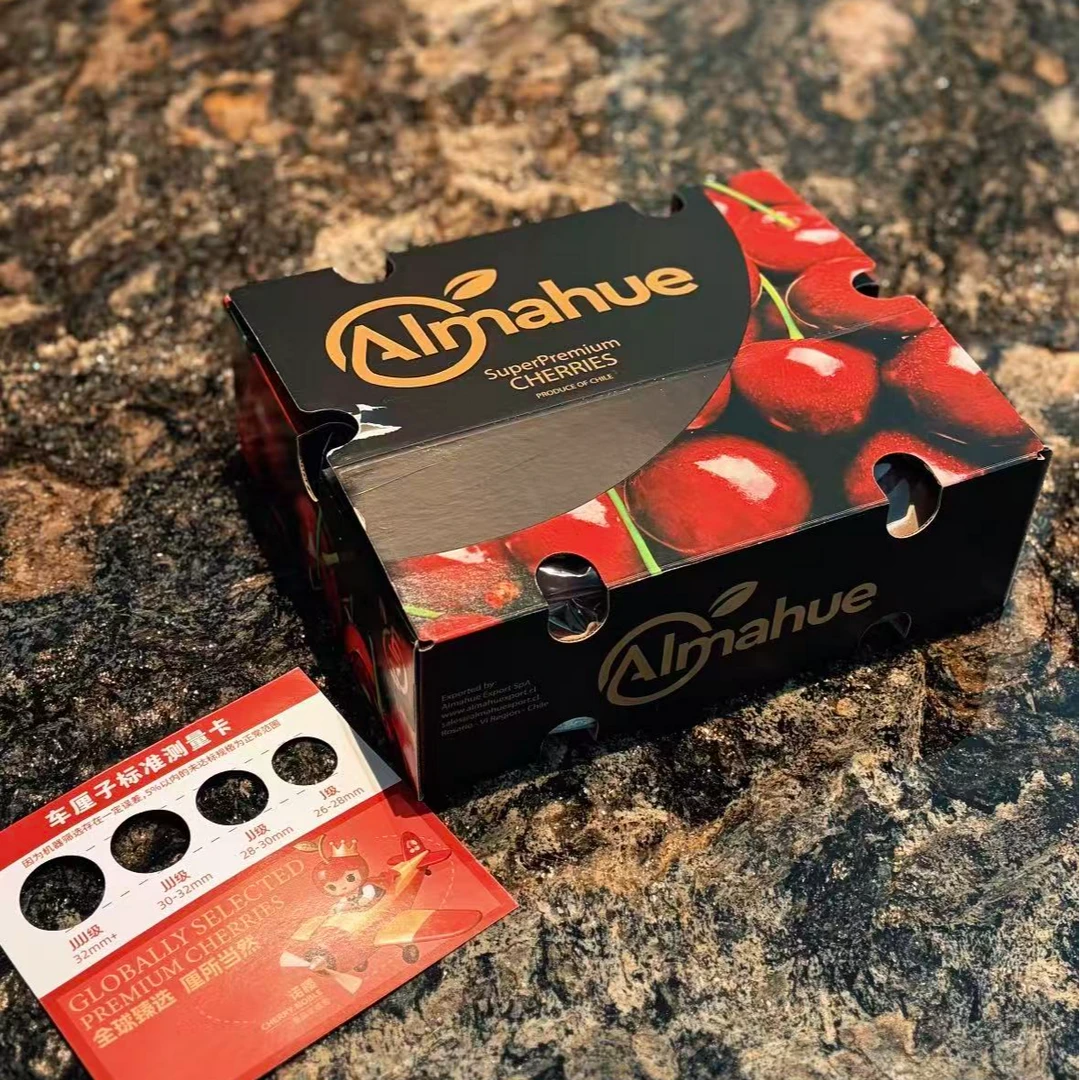 A黑武士纯冰车厘子，3J，海运，2500g，智利车厘子Bing宾智利