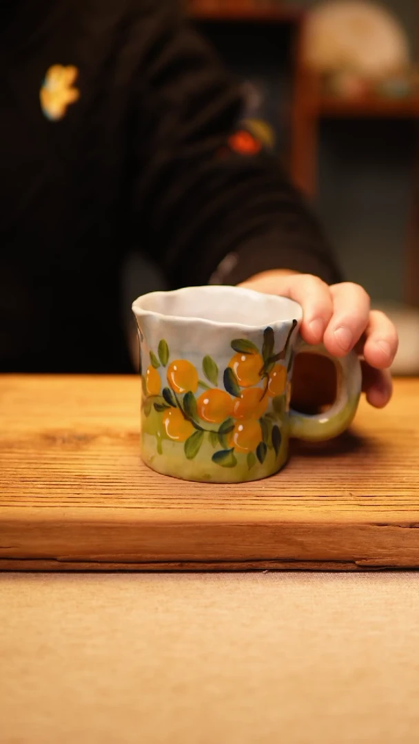 【闪购商品】@@陶园瓷舍@@纯手工手绘@高温釉下彩