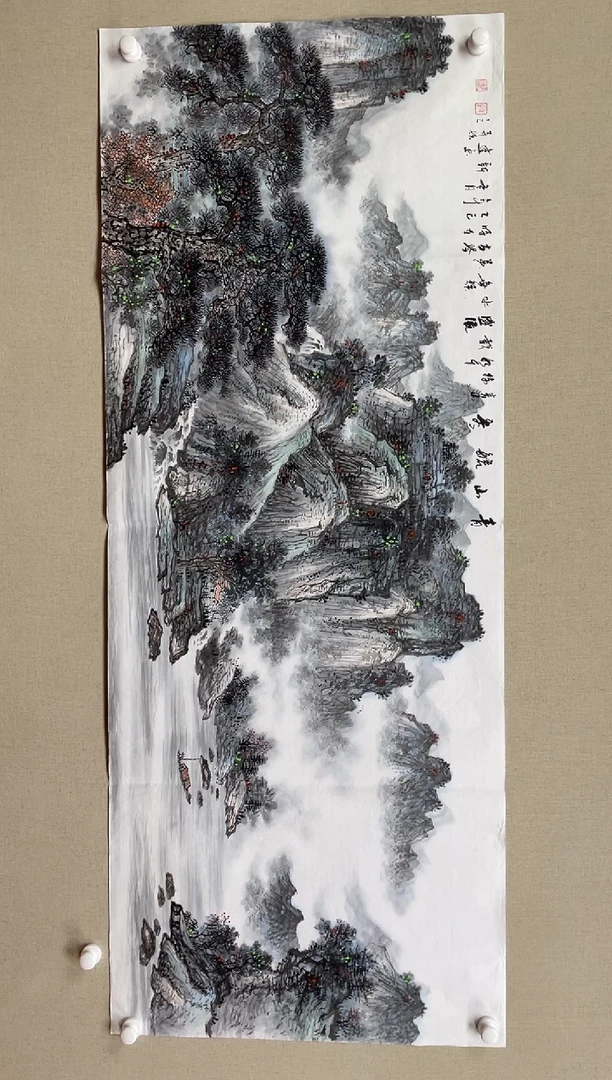 国画180*68 殷新建殷新建殷新建殷新建殷新建殷新建